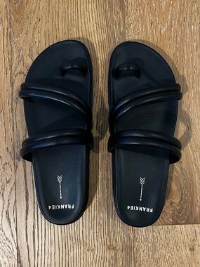 Frankie4 Willow Sandals Black Womens 11